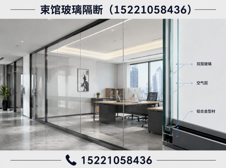 崇明区玻璃隔断定制展示图